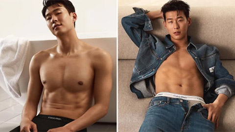 Son Heung-min khoe thân hình cực phẩm