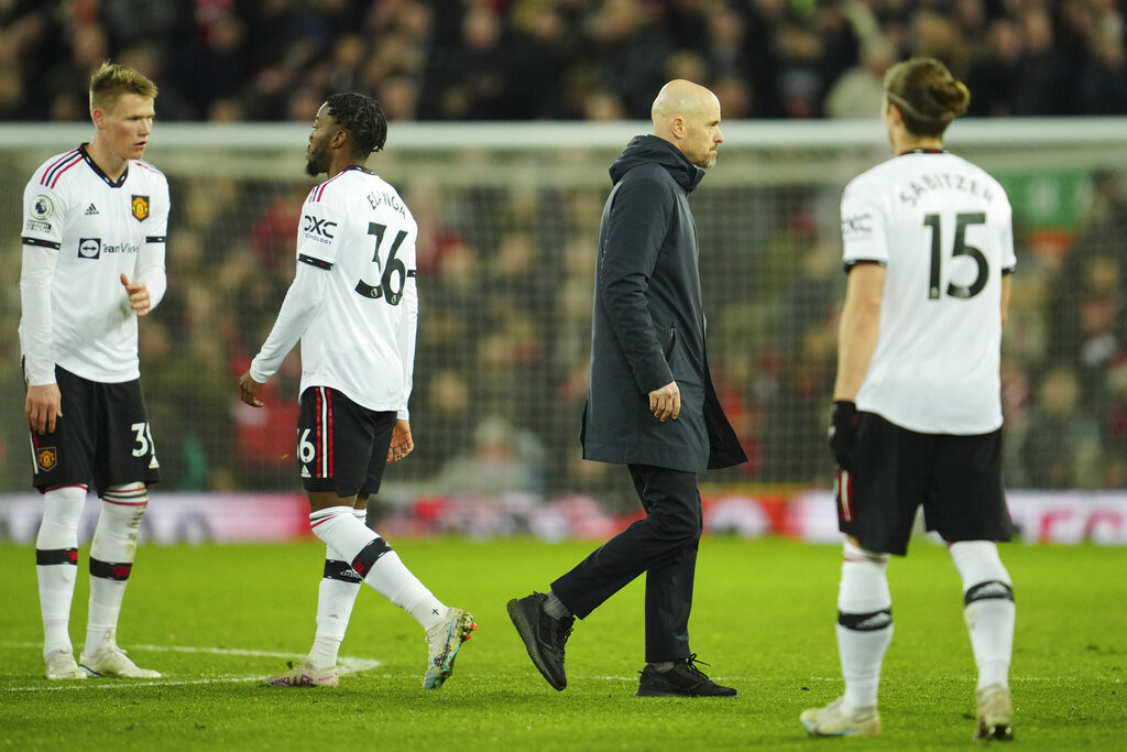 MU thua tan nát trước Liverpool, Erik ten Hag chưa hết sốc