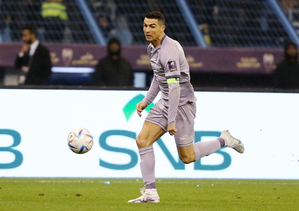 Ronaldo đoạt giải Cầu thủ hay nhất Tây Á tháng 2