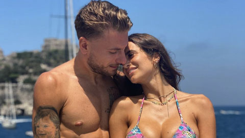 Immobile ghi bàn ở trận khai mạc EURO 2020 nhờ 'ảnh nóng' của vợ
